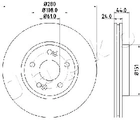 Brake Disc (600710)