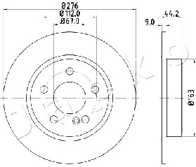 Brake Disc (610502)