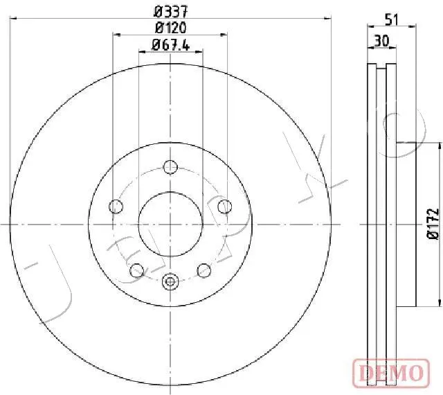 Brake Disc (610323C)