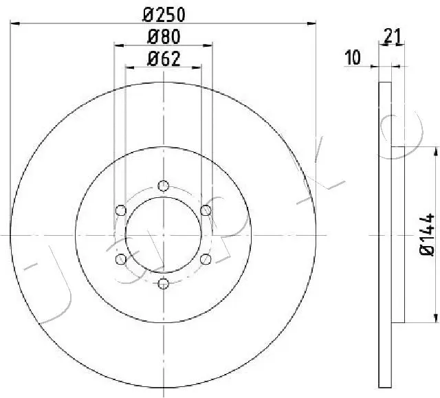 Brake Disc (610234C)