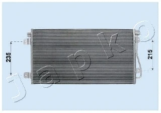 Condenser, air conditioning (CND093045)