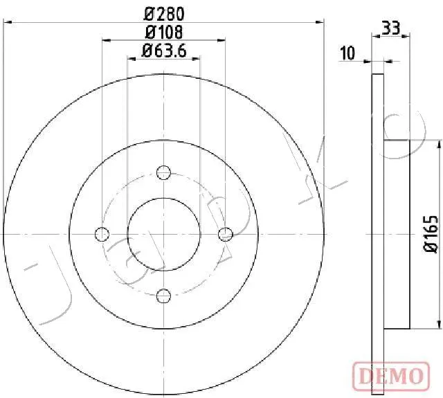 Brake Disc (610304C)