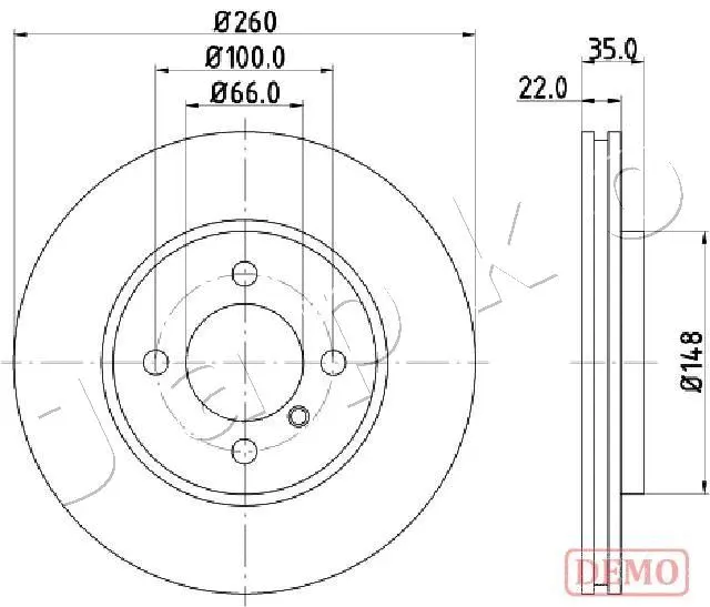 Brake Disc (600158C)