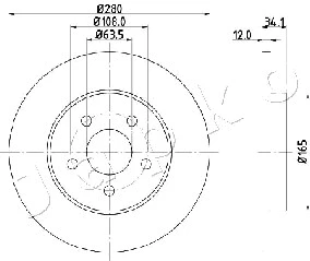 Brake Disc (610309)