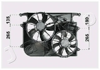 Fan, engine cooling (VNT312011)
