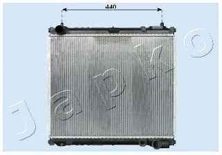 Radiator, engine cooling (RDA142007)