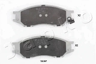 Brake Pad Set, disc brake (50150)