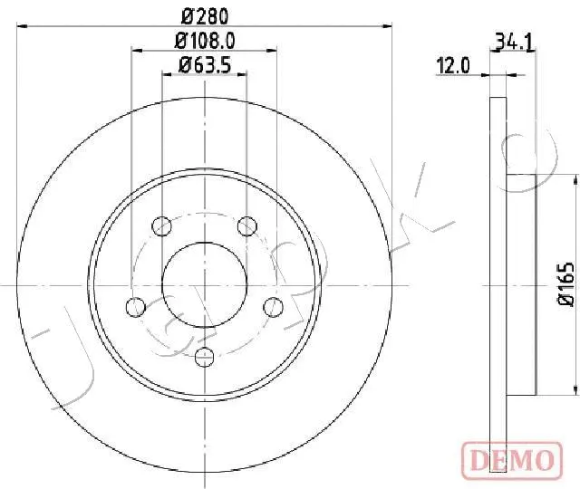 Brake Disc (610309C)
