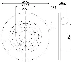 Brake Disc (610400)