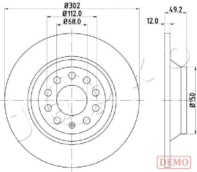 Brake Disc (610915C)