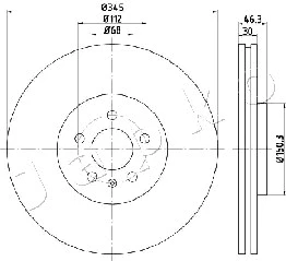 Brake Disc (600912)