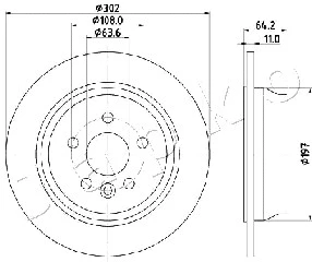 Brake Disc (61L11)