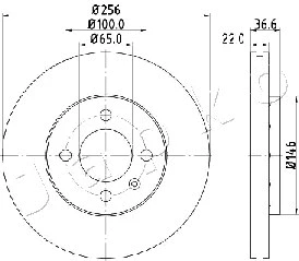 Brake Disc (600943)