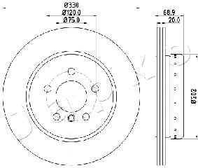 Brake Disc (610123)