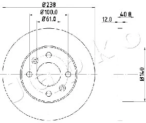 Brake Disc (600714)
