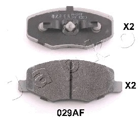 Brake Pad Set, disc brake (50029)