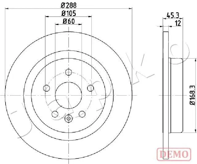 Brake Disc (610404C)