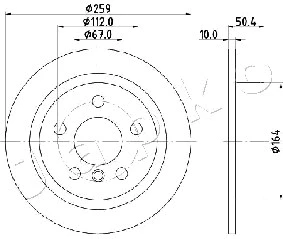 Brake Disc (610136)