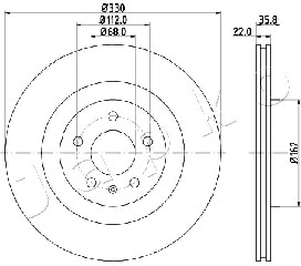 Brake Disc (610911)