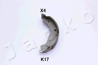 Brake Shoe Set, parking brake (55K17)