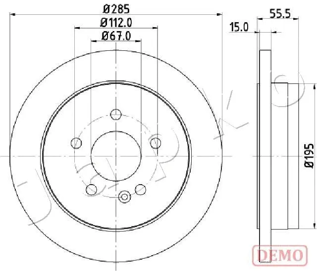 Brake Disc (610522C)
