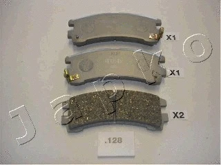 Brake Pad Set, disc brake (51128)