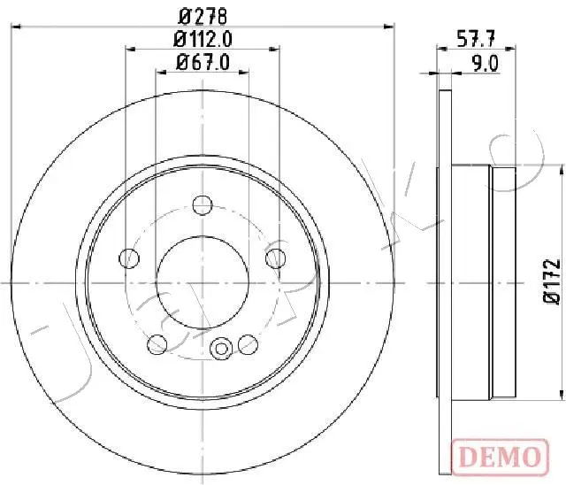 Brake Disc (610508C)