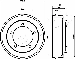 Brake Drum (560316)