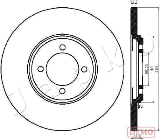 Brake Disc (610318C)