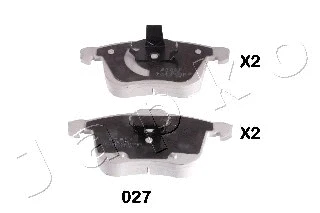 Brake Pad Set, disc brake (50027)
