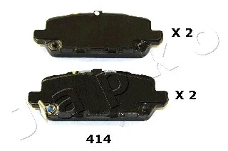 Brake Pad Set, disc brake (51414)