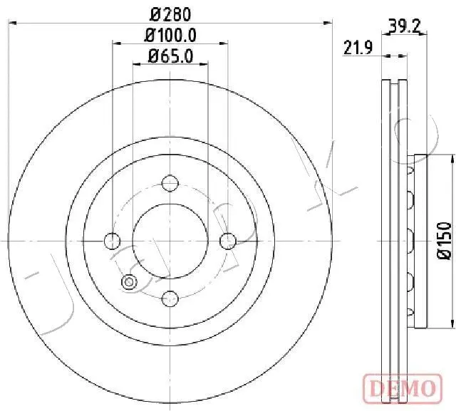 Brake Disc (600940C)