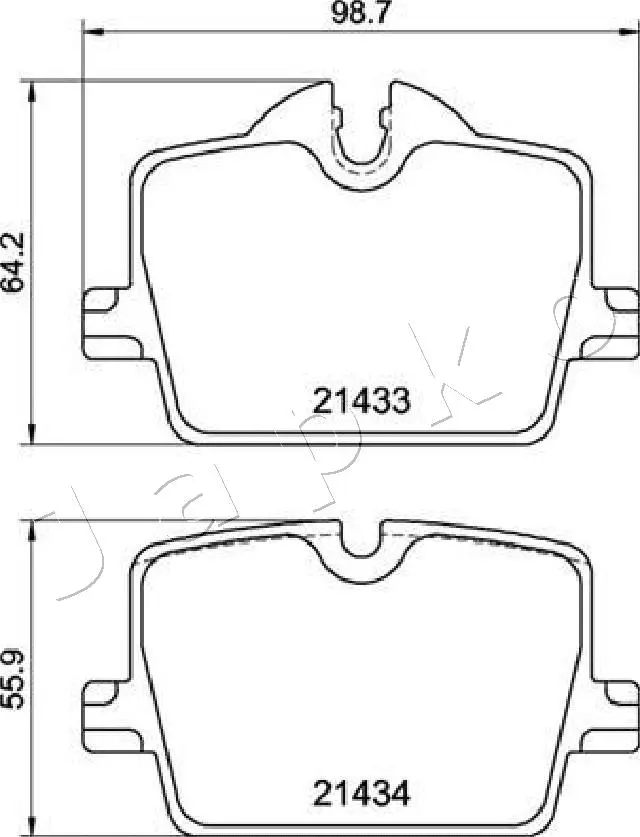 Brake Pad Set, disc brake (510123)