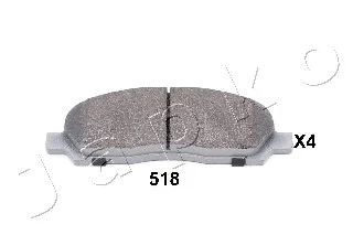 Brake Pad Set, disc brake (50518)