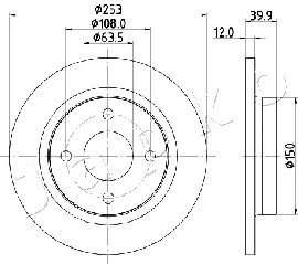Brake Disc (610329)