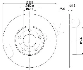Brake Disc (600955)