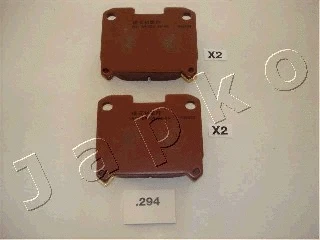 Brake Pad Set, disc brake (51294)