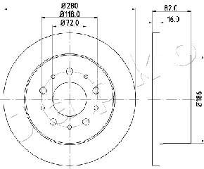 Brake Disc (610216)