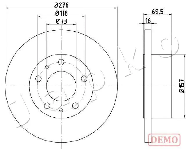 Brake Disc (610223C)