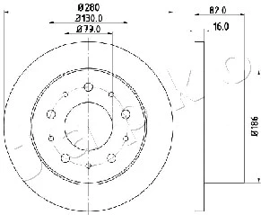 Brake Disc (610230)