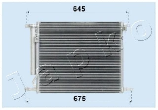 Condenser, air conditioning (CND313016)