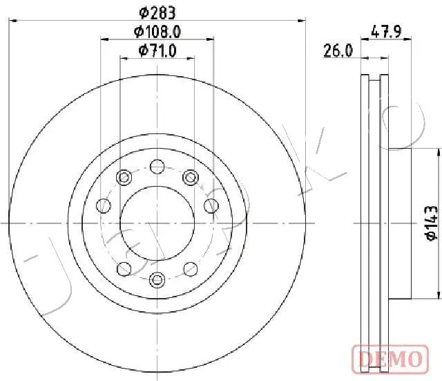 Brake Disc (600637C)