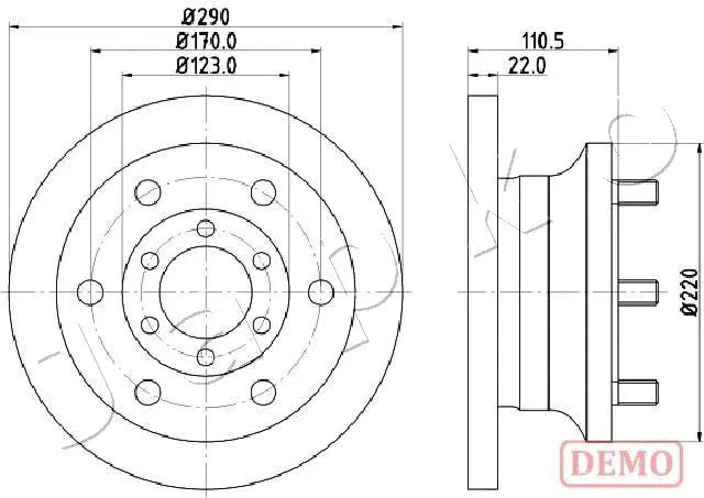 Brake Disc (600256C)