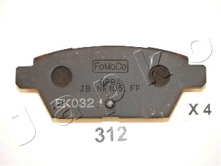 Brake Pad Set, disc brake (51312)