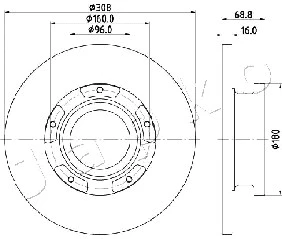 Brake Disc (610312)