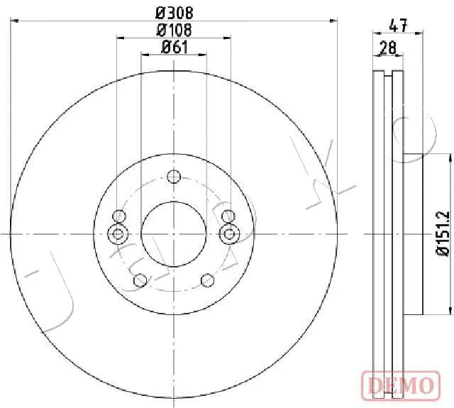 Brake Disc (600713C)