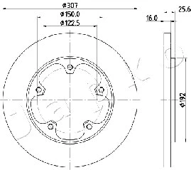 Brake Disc (610313)