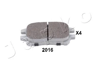 Brake Pad Set, disc brake (502016)