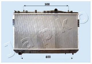 Radiator, engine cooling (RDA313022)