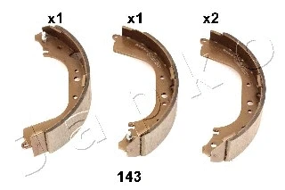 Brake Shoe Set (55143)